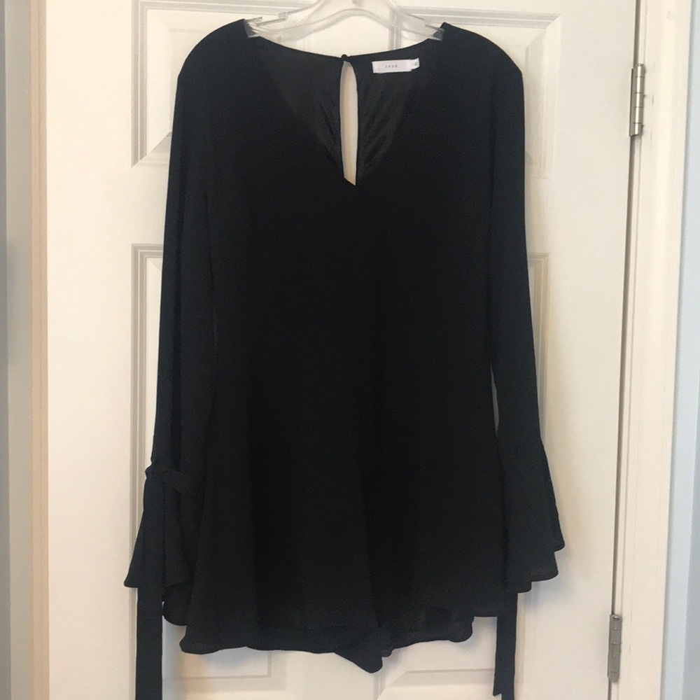 Lush Polyester Longsleeved Romper